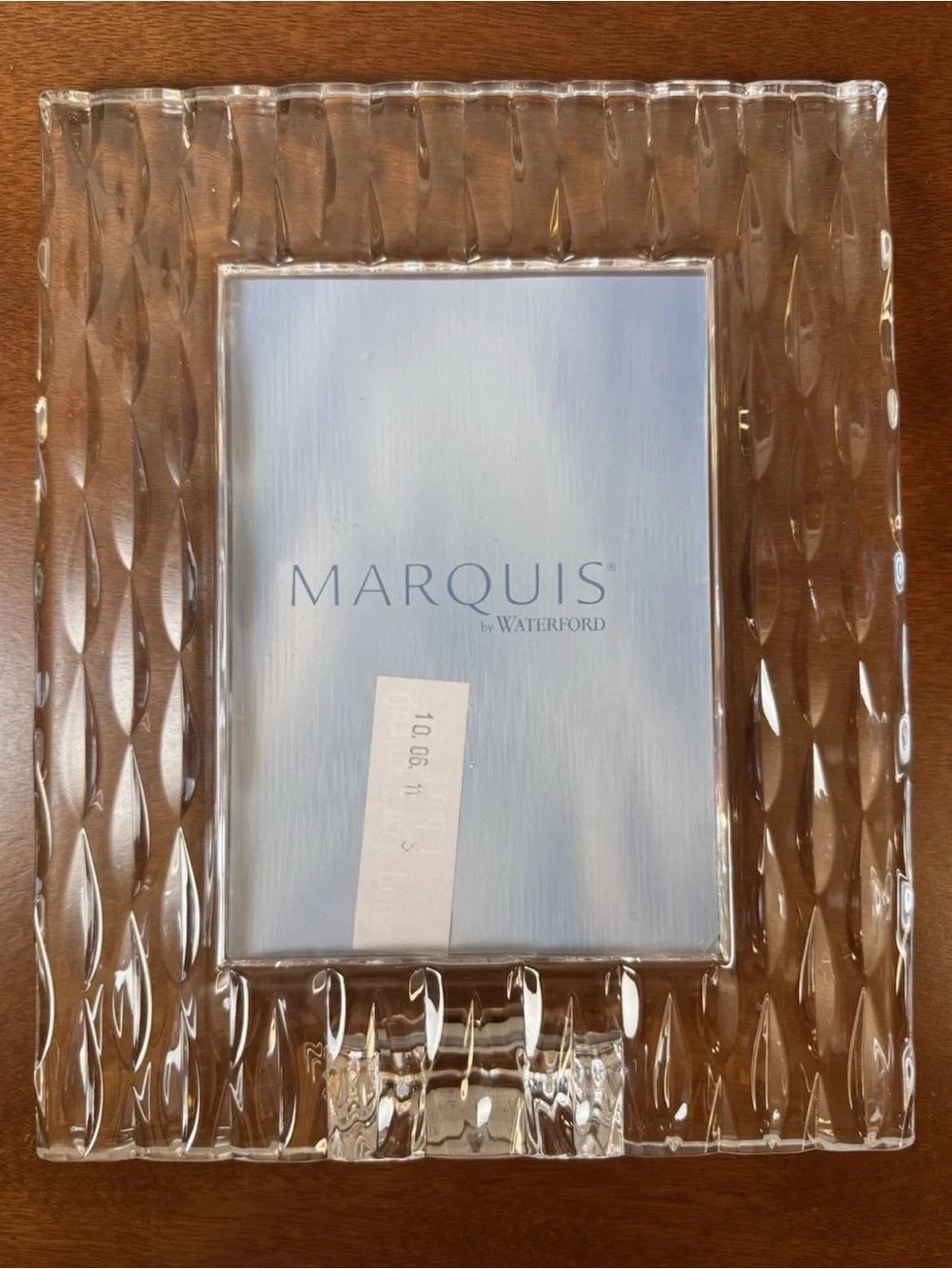 Marquis by Waterford Rainfall Collection Silver Picture Frame - Silver